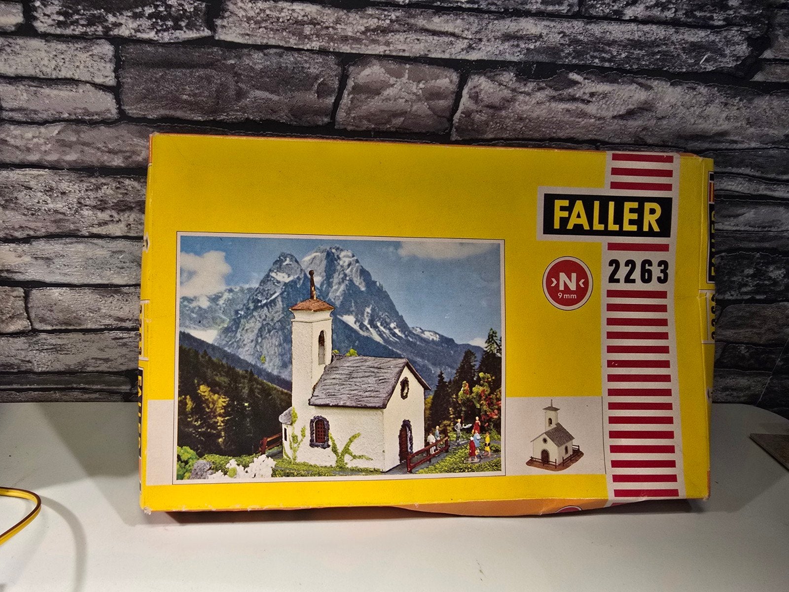 faller silse Maria kapel N spoor modeltrein 1:160, Overige merken, Gelijkstroom of Wisselstroom, Brug, Tunnel of Gebouw, Nieuw