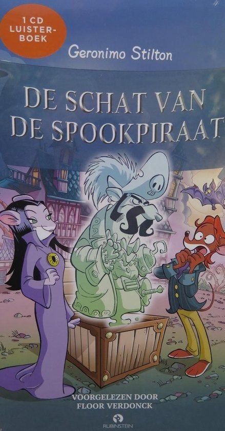 Luisterboek: Geronimo Stilton: De schat vd spookpiraat nieuw, Boeken, Luisterboeken, Ophalen of Verzenden, Cd, Kind