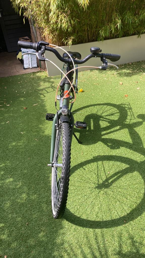 Urban Grunge fiets, Terugtraprem, Gebruikt, Versnellingen, Ophalen
