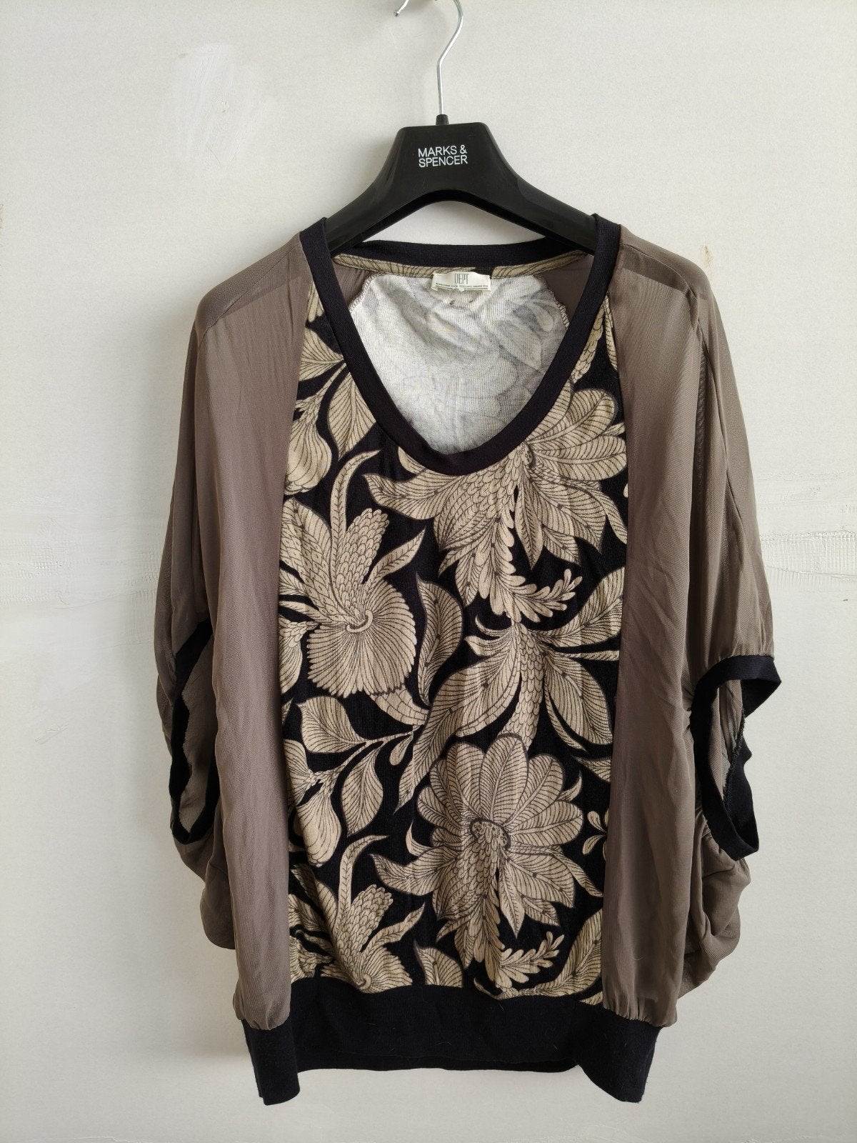 shirt van dept, Kleding | Dames, Maat 42/44 (L), Zo goed als nieuw, Korte mouw, Dept