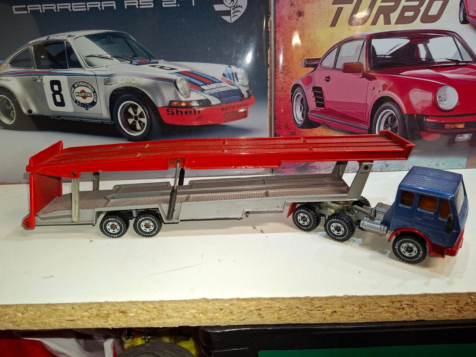 Siku auto transporter, Ophalen of Verzenden, Gebruikt, Auto