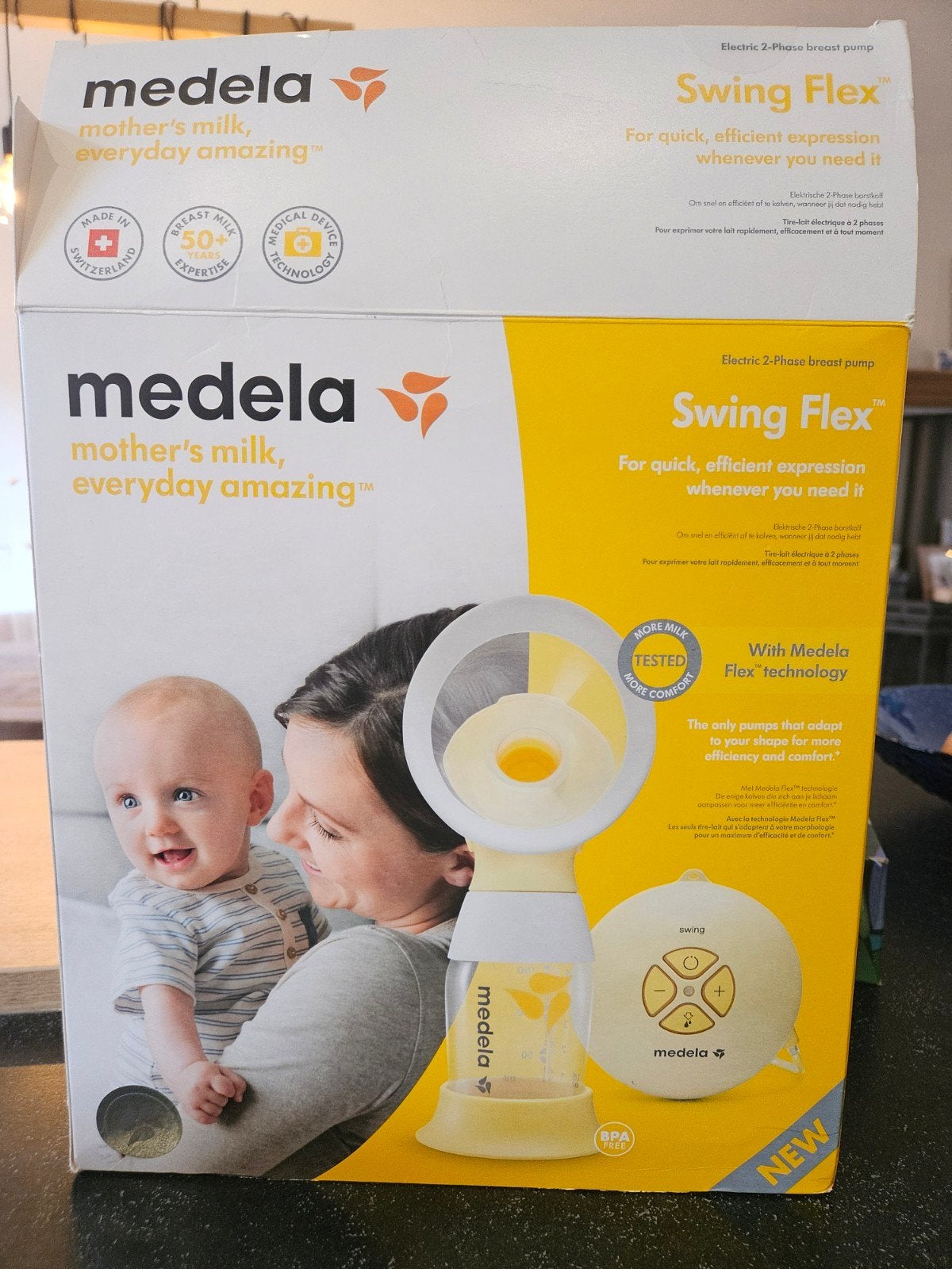 Medela borstkolf Swing Flex, Ophalen, Medela, Borstkolf, Zo goed als nieuw