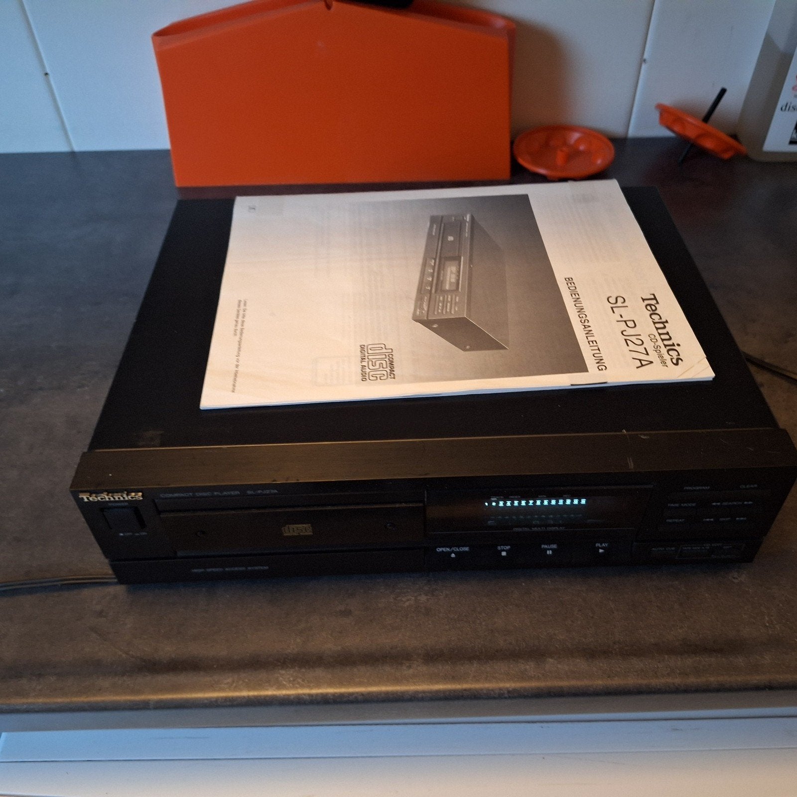 technics sl pj27a compact disc player, Ophalen, Gebruikt, Technics
