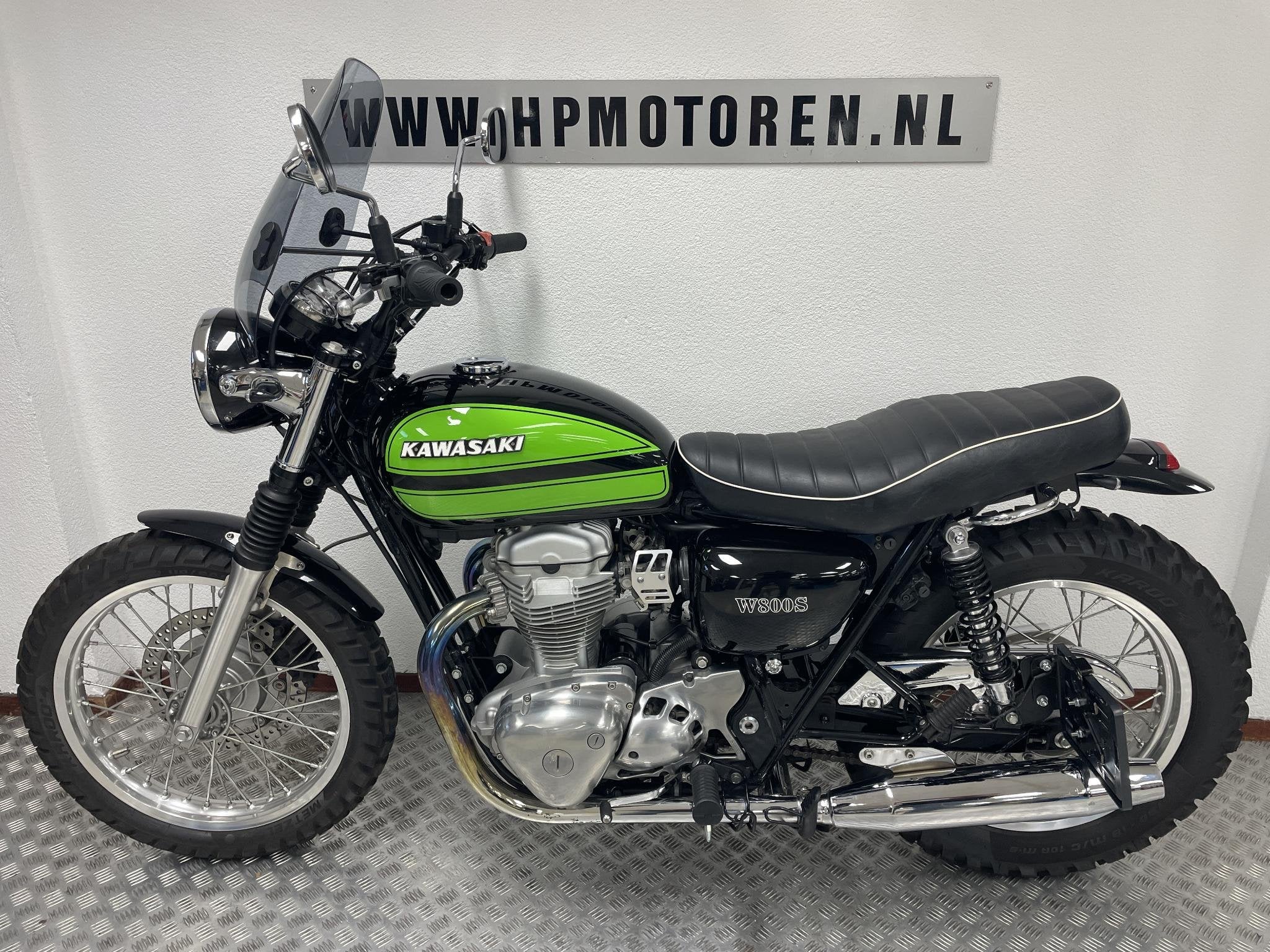 Kawasaki W800 W 800 S SPECIAL EDITION BOVAGGARANTIE 3344 KM, Motoren, Info@kawasaki.nl, Toermotor, Kawasaki Motor Europe N.V, Gebruikt