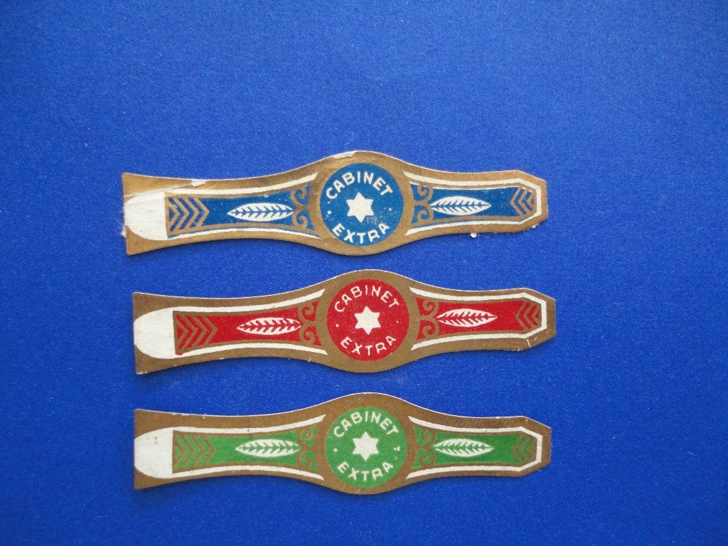 sigarenbandjes 1= 3st, Ophalen of Verzenden, Sigarenbandjes