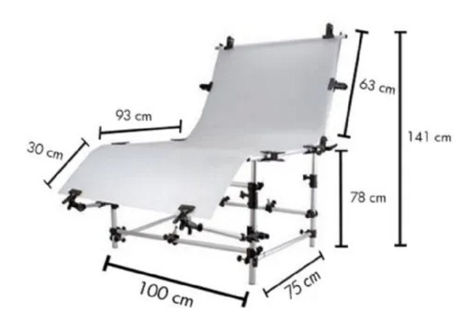Falcon Eyes Opnametafel ST-1020A 100x200, Ophalen, Nieuw