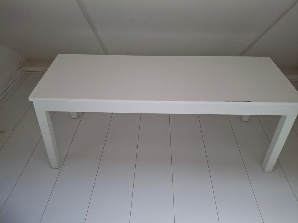 Ikea bankje wit, Ophalen, 100 tot 150 cm, Zo goed als nieuw, 25 tot 50 cm