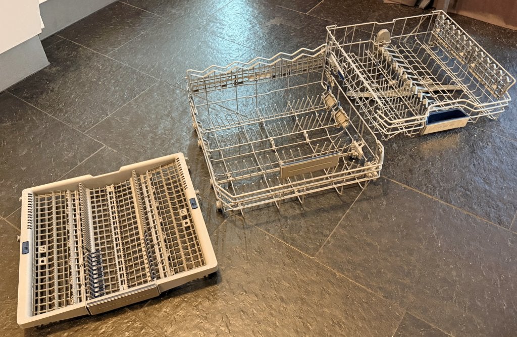 Vaatwasser manden/korven, bestekla Siemens/Bosch/Neff GRATIS, Ophalen, Gebruikt