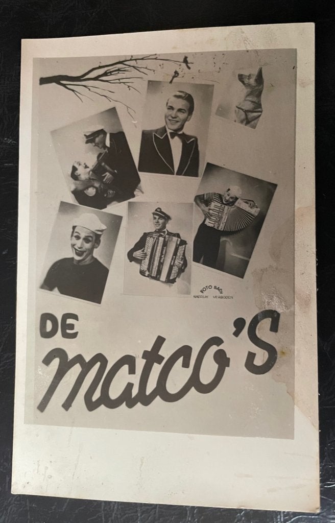 ansichtkaart / kaart van De Matco's., Verzenden, 1920 tot 1940, Sterren en Beroemdheden