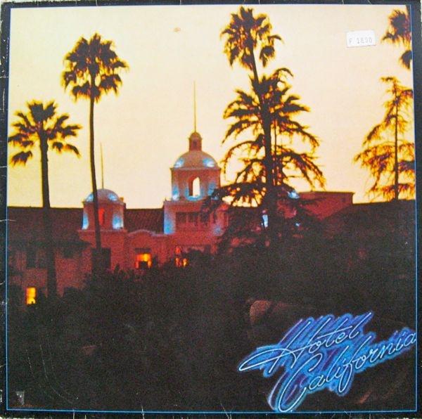 LP - The Eagles - Hotel California, Cd's en Dvd's, Vinyl | Rock, Zo goed als nieuw, Beschermende buitenhoes, Gatefold hoes, Inclusief binnenhoes
