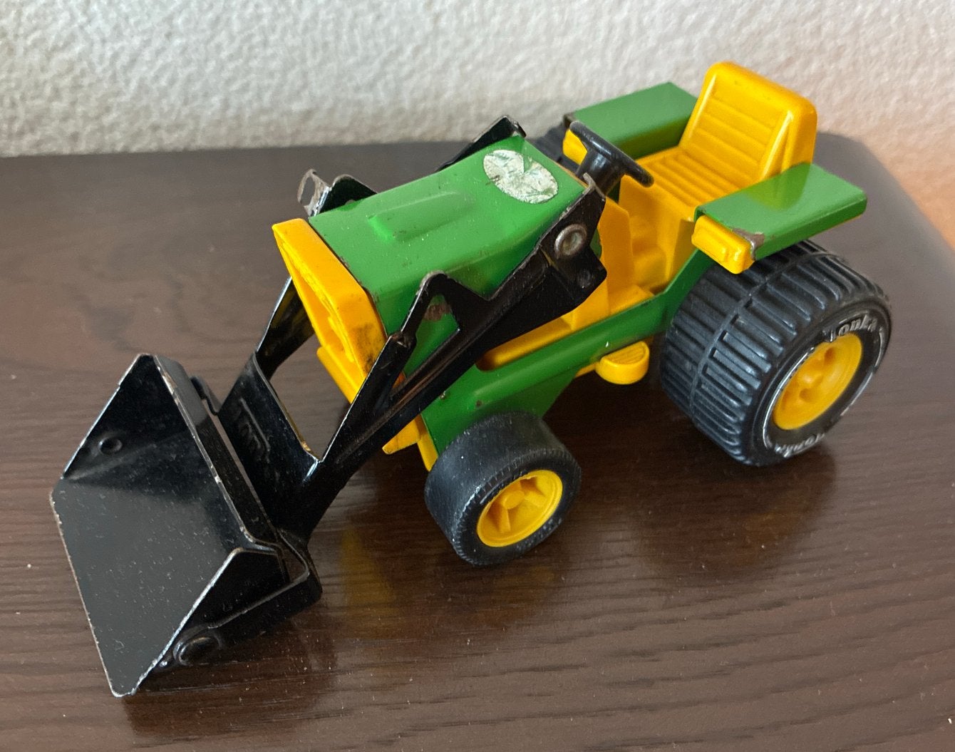 Vintage Tonka Tractor met Voorlader - Speelgoed, Ophalen of Verzenden, Gebruikt