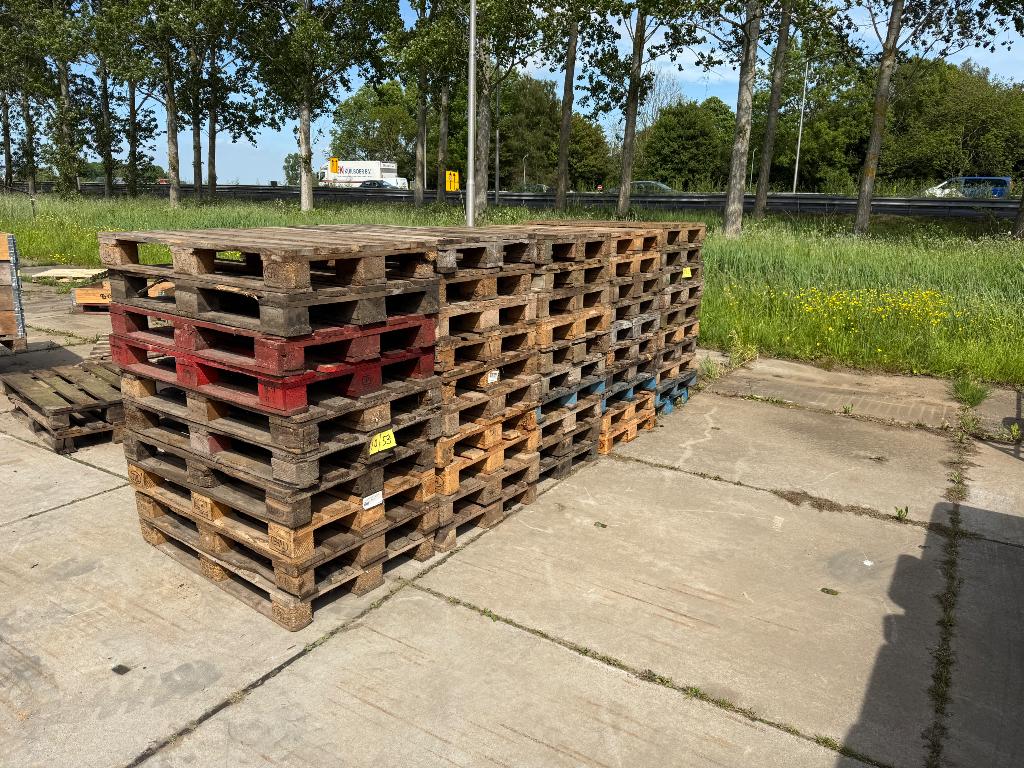 Pallets Euro/Epal 100x, Ophalen of Verzenden