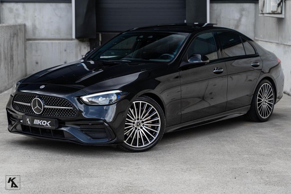 Mercedes-Benz C300 AMG | 2021 | Premium | Burmester-HUD Luxe, Automaat, 4 cilinders, 258 pk, Zwart