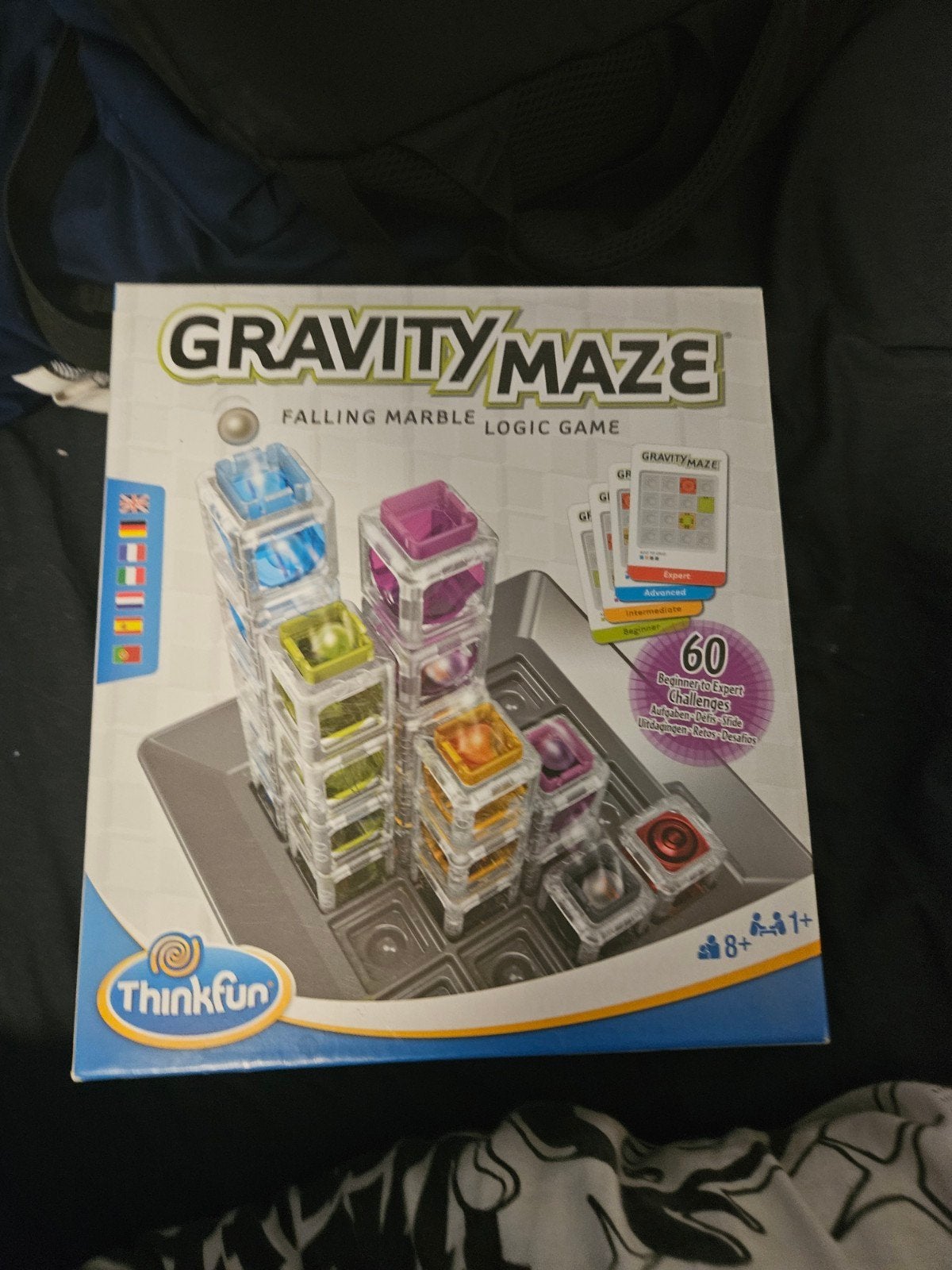 Gravity Maze / balletjes zitten er niet meer bij!, Een of twee spelers, Ophalen of Verzenden, Zo goed als nieuw, ThinkFun