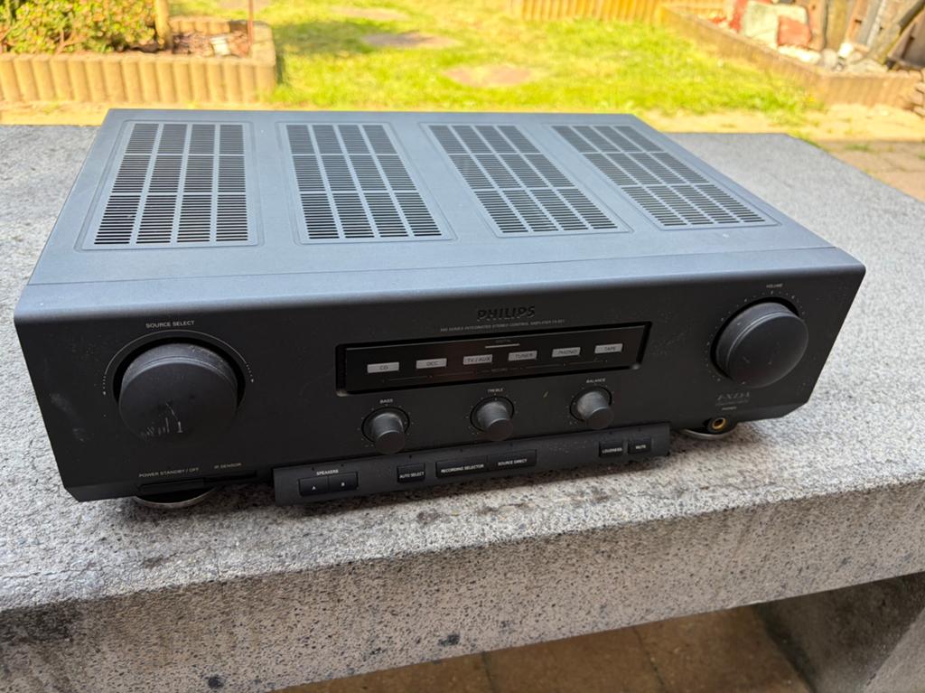 Philips 900 series stereo versterker - FA951, Ophalen, Zo goed als nieuw, 120 watt of meer, Overige merken