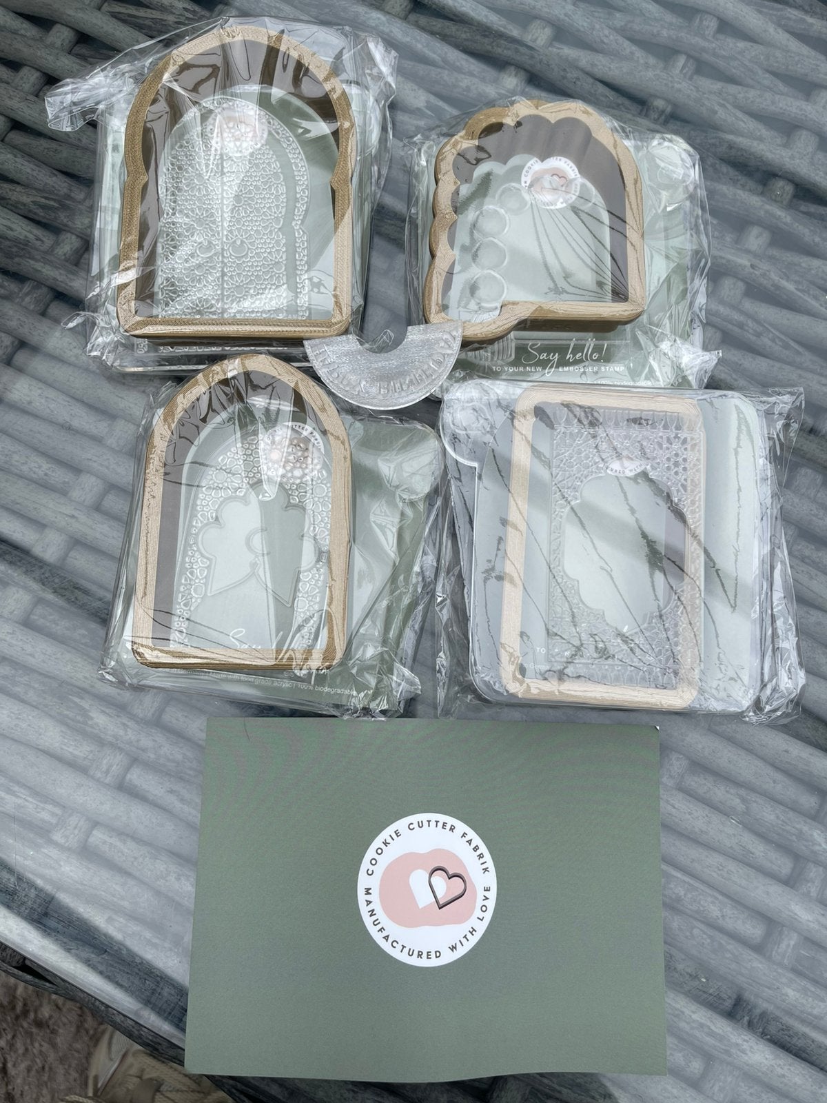 NIEUW – Ramadan / Eid Mubarak Cookie Cutter & Embosser Set, Ophalen of Verzenden, Nieuw
