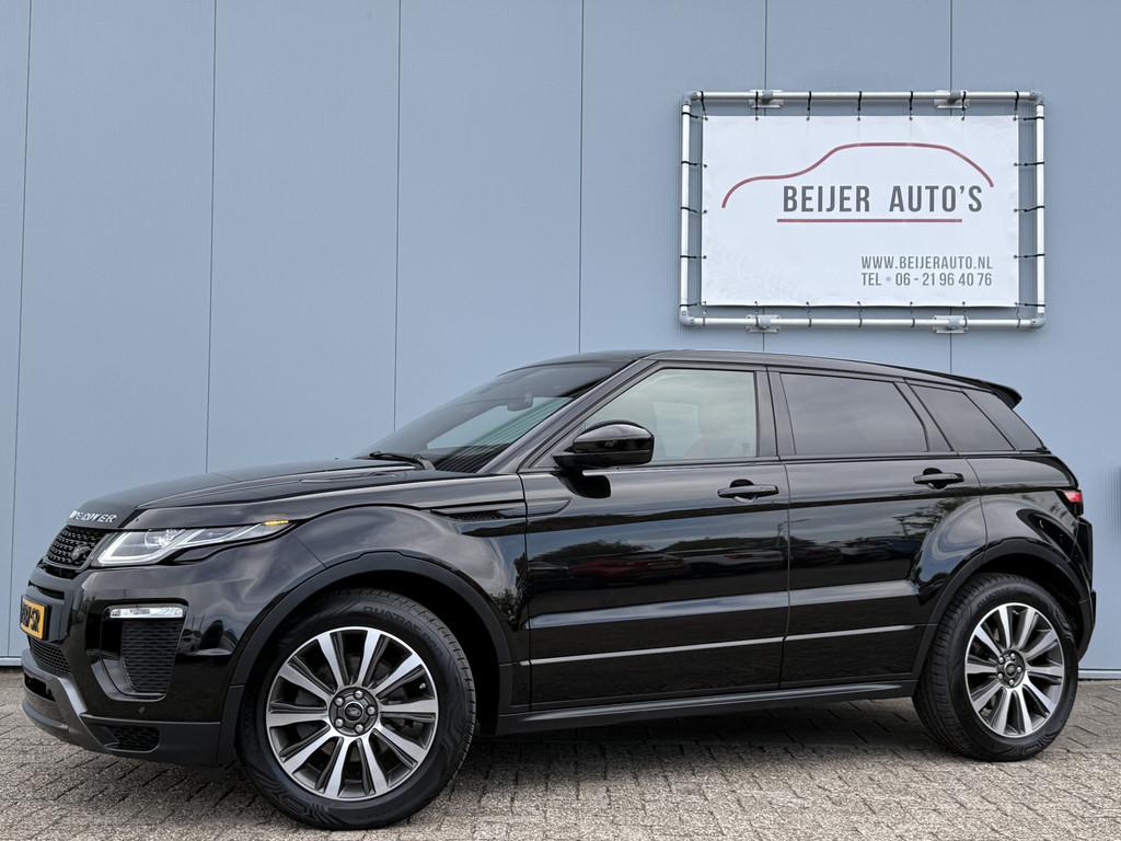 Land Rover Range Rover Evoque 2.0 Si4 Autobiography Automaat, Euro 6, 4 cilinders, Zwart, Leder