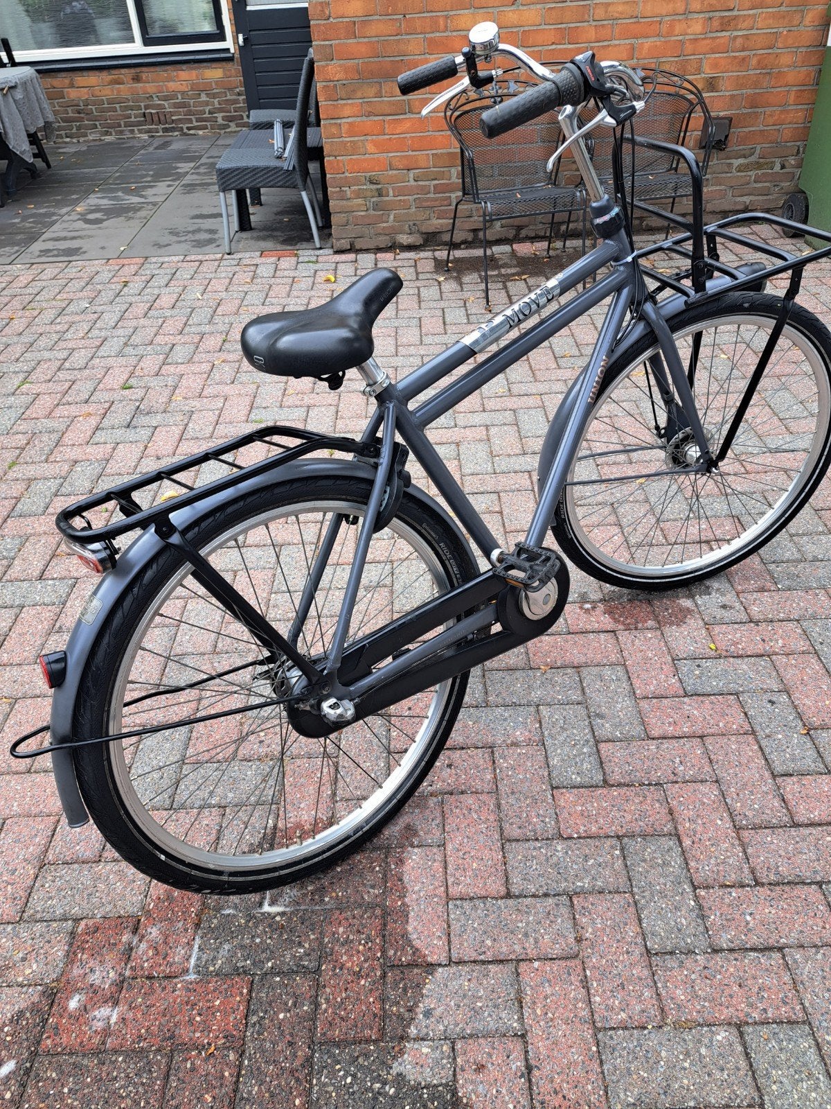 Union herenfiets 28inch framemaat 53, Fietsen en Brommers, Gebruikt, Versnellingen, 53 tot 57 cm, Ophalen