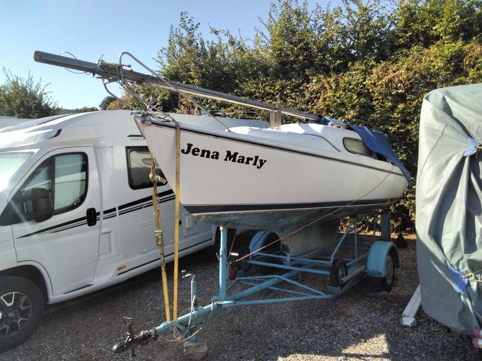 varianta en trailer, Ophalen, Gebruikt, Overige typen, Minder dan 15 m²