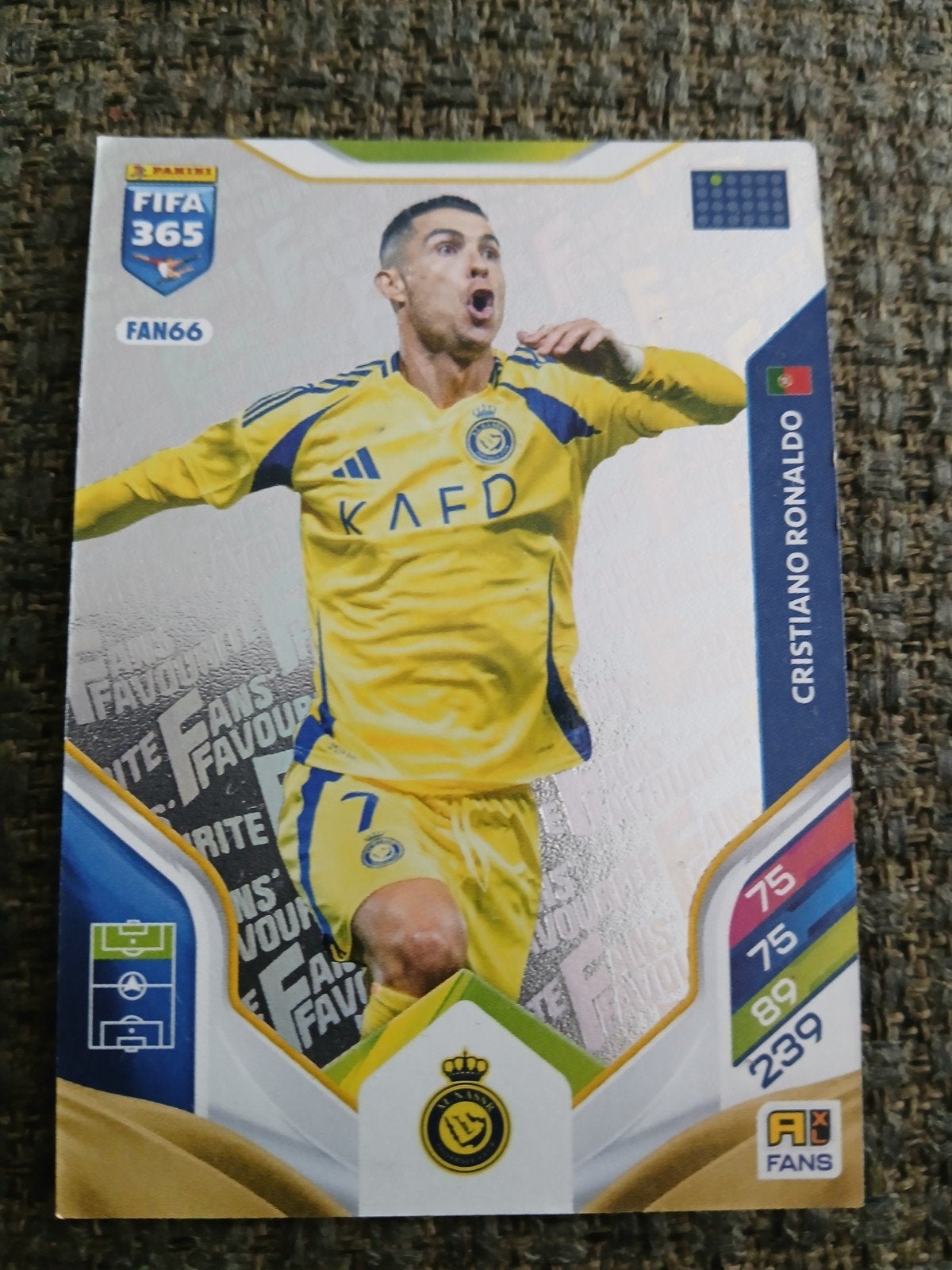 Panini FIFA 365 Adrenalyn XL Cristiano Ronaldo kaart, Verzamelen, Ophalen of Verzenden, Zo goed als nieuw, Buitenlandse clubs
