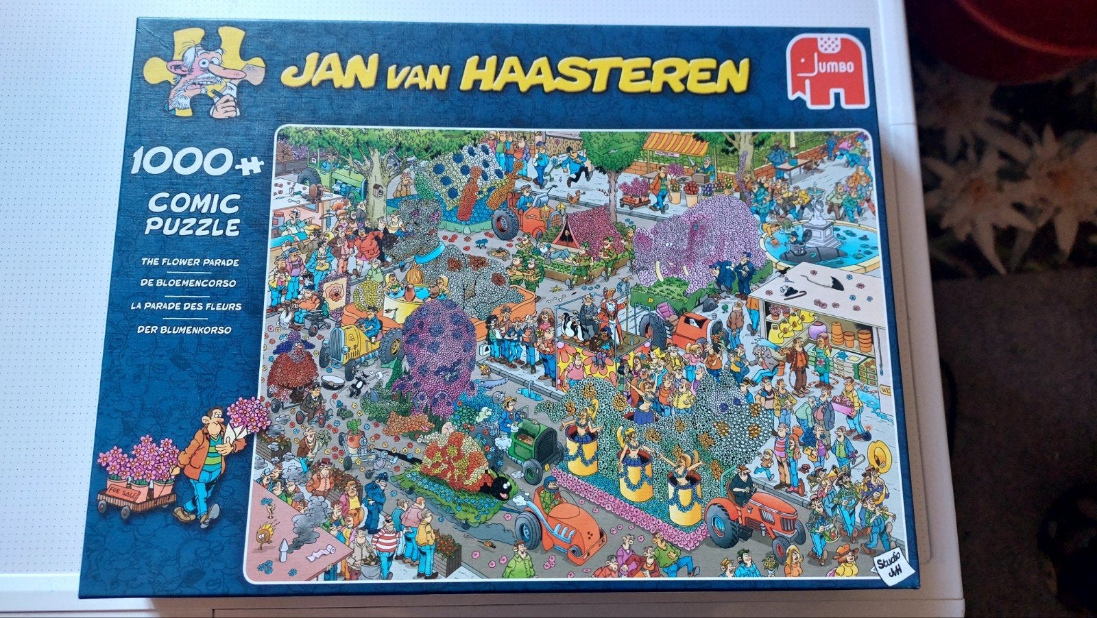 Jan van Haasteren, De bloemencorso, Ophalen of Verzenden, 500 t/m 1500 stukjes, Zo goed als nieuw