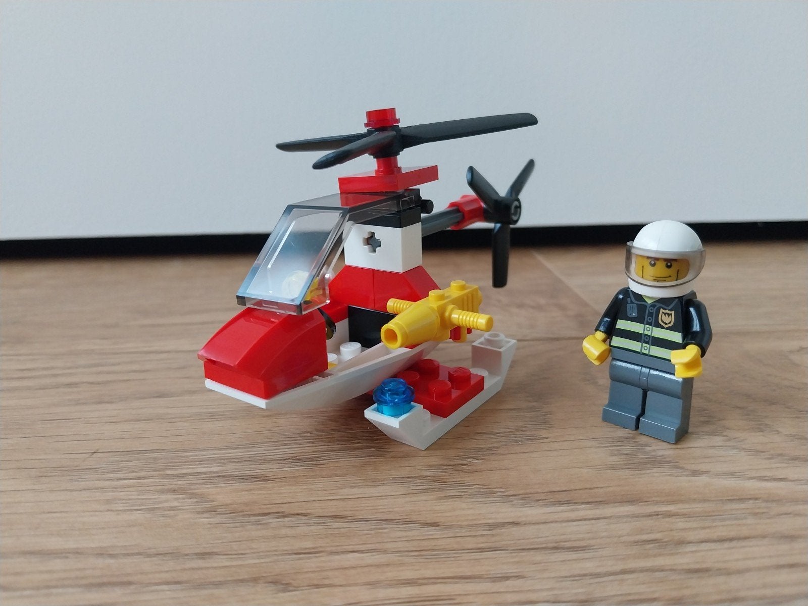 Lego 4900, Brandweer helicopter, compleet met boekje, Ophalen of Verzenden, Gebruikt