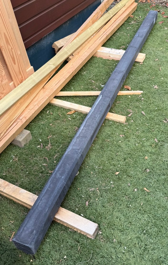 Schutting Beton tussenpaal 10x10x280cm, Ophalen, Nieuw, 250 cm of meer, Palen