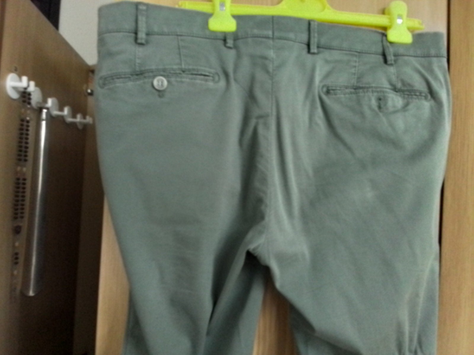 heren pantalon, Ophalen, Zo goed als nieuw, Maat 52/54 (L), Groen