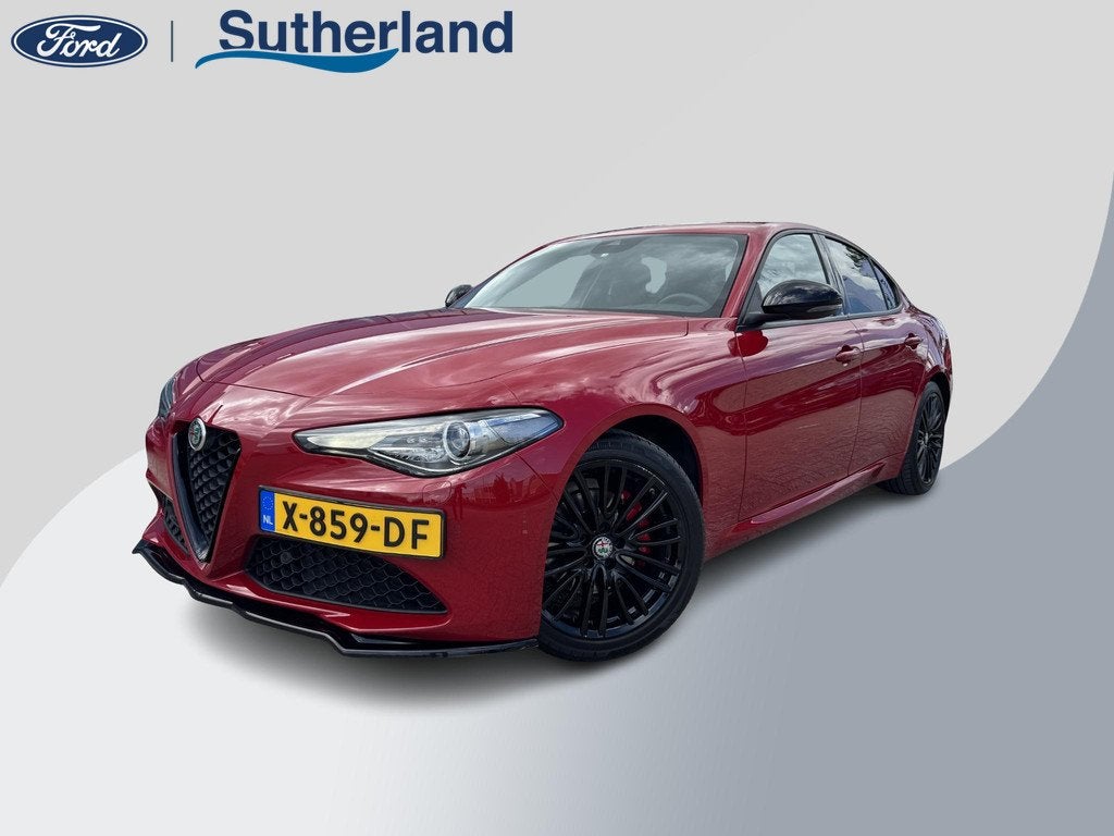 Alfa Romeo Giulia 2.0T 200pk | Trekhaak | 1.600kg Trekgewich, Auto's, Alfa Romeo, Automaat, 745 kg, 4 cilinders, 1404 kg