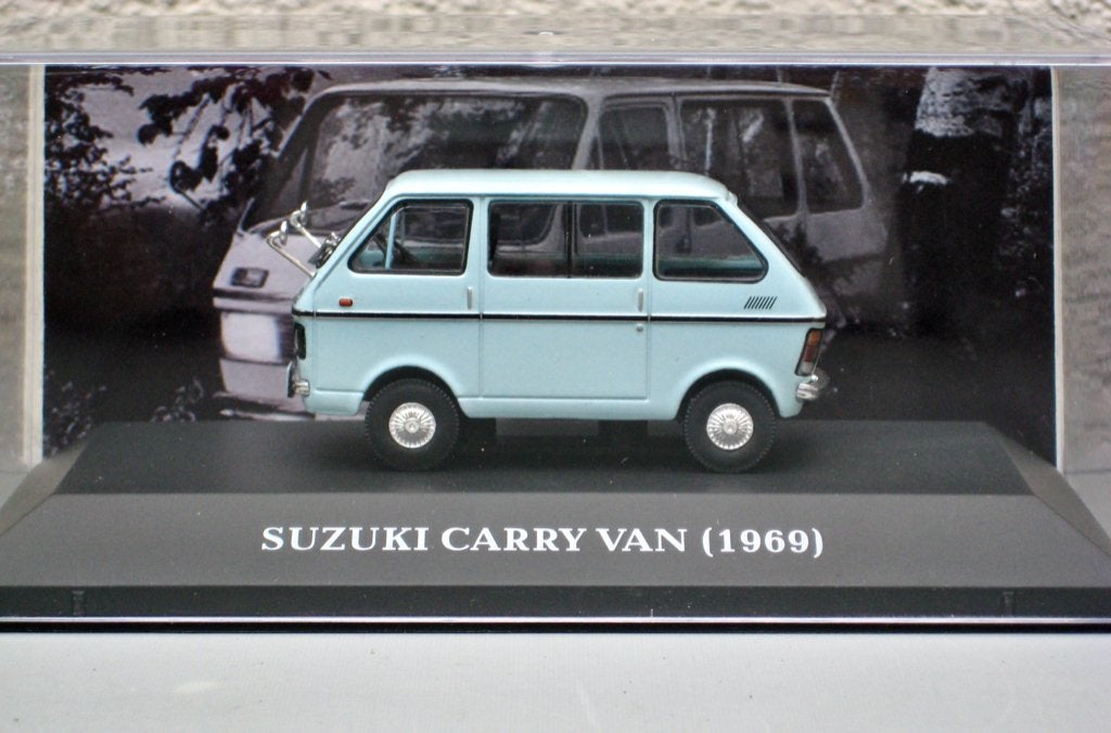 Suzuki Carry Van L40 1969 Altaya micro cars 1:43, Ophalen of Verzenden, Nieuw, Auto, Overige merken