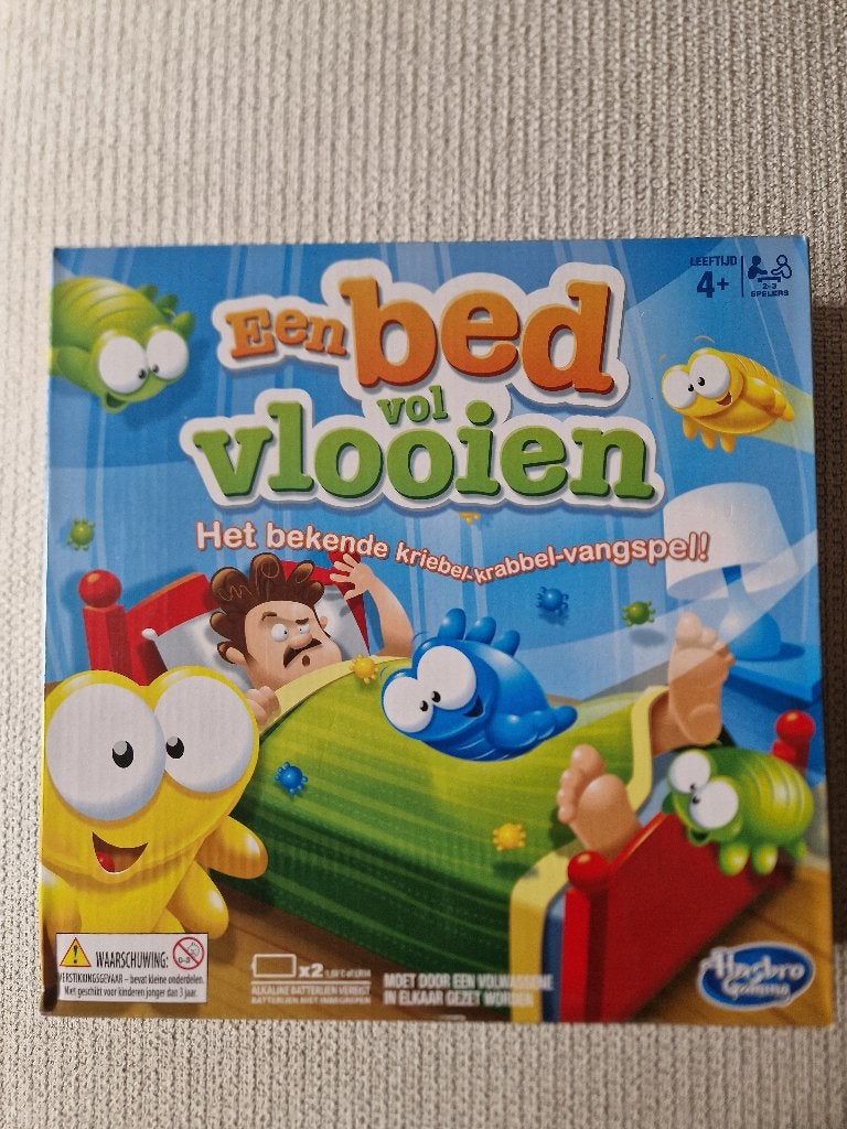 Hasbro spel - Een bed vol vlooien, Ophalen, Zo goed als nieuw, HASBRO