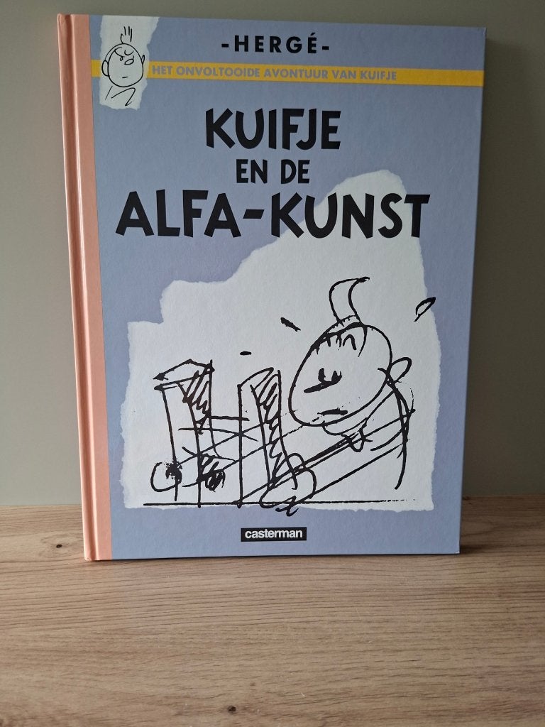 Kuifje en de Alfa-kunst, Boeken, Stripboeken, Eén stripboek, Ophalen of Verzenden, Zo goed als nieuw, Hergé