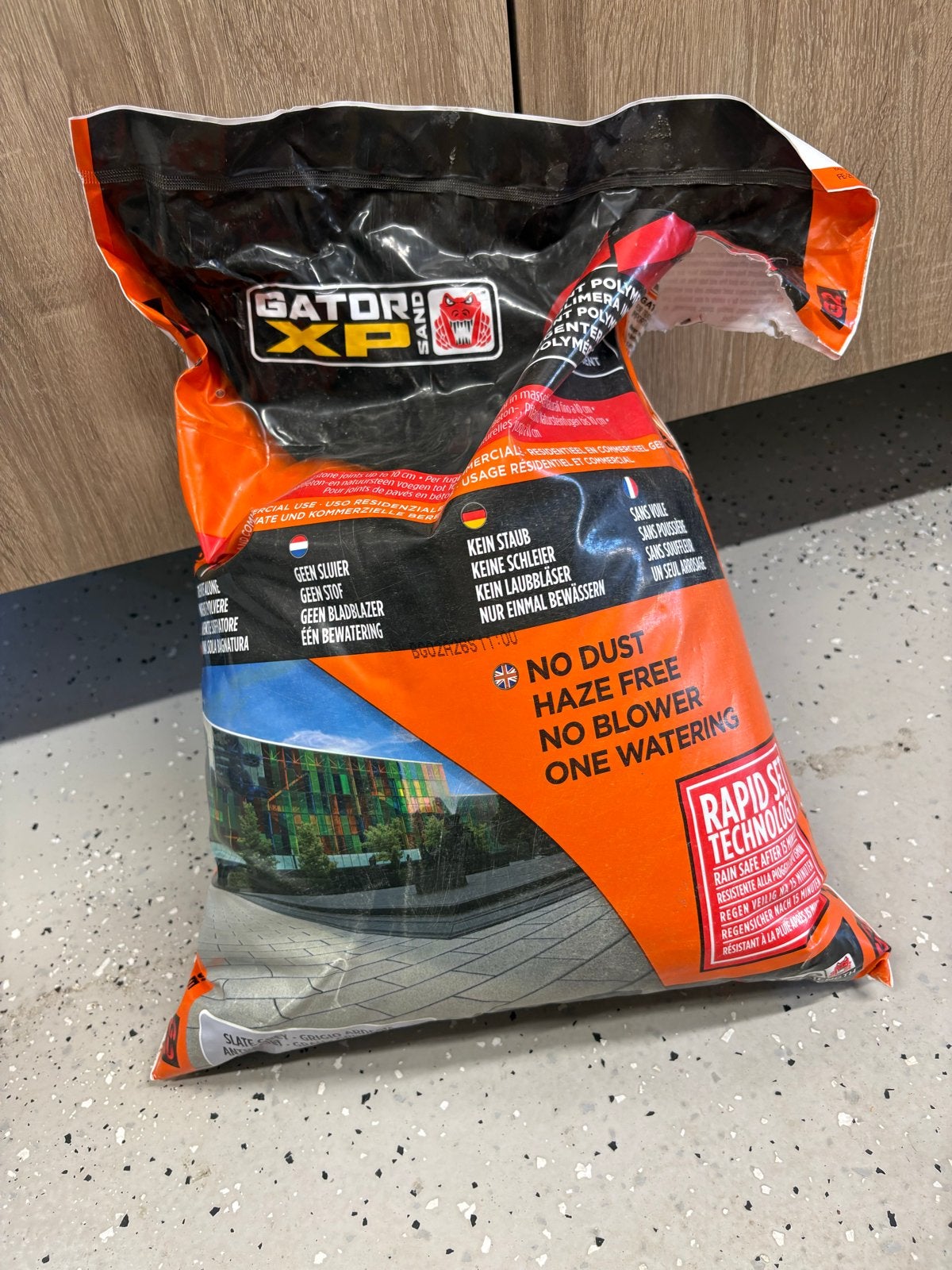Gator XP G2 polymeer Voegzand - Slate Grey/antraciet 20 kg, Ophalen, Gebruikt, Voegzand
