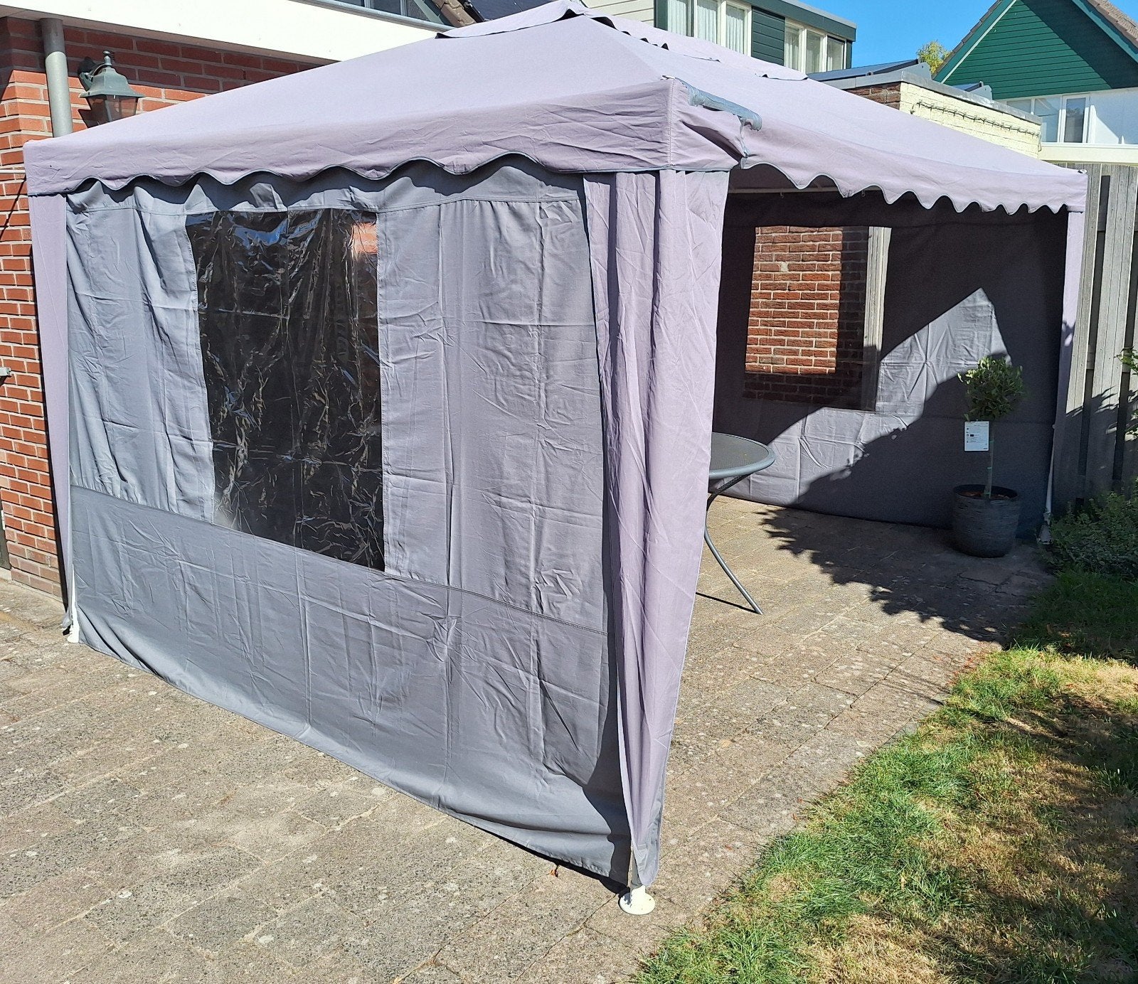 te koop: partytent 4 x 3 meter, Tuin en Terras, Partytenten, Ophalen, Gebruikt, Minder dan 5 meter, Minder dan 4 meter