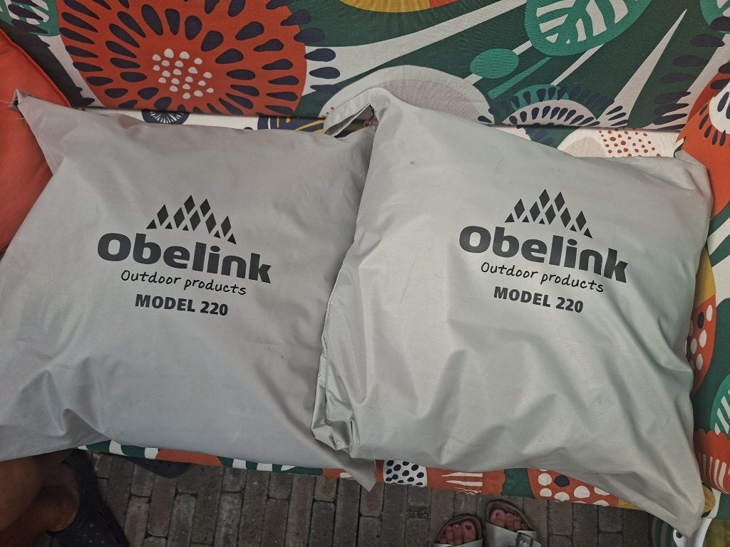 Zijwanden voor caravan luifel Obelink model 220, Ophalen of Verzenden, Zo goed als nieuw