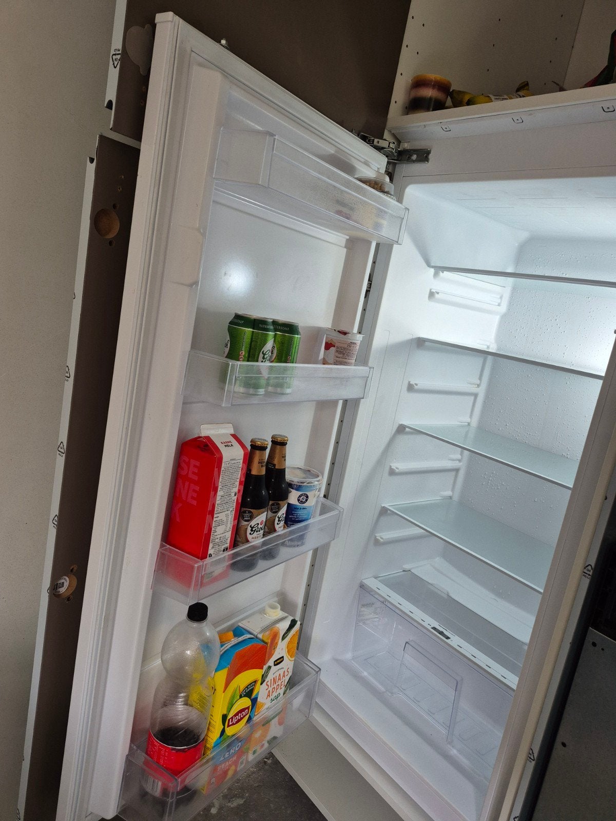inventum inbouwkoelkast, van mei 2025, Ophalen, 150 tot 200 liter, Zonder vriesvak, 120 tot 140 cm