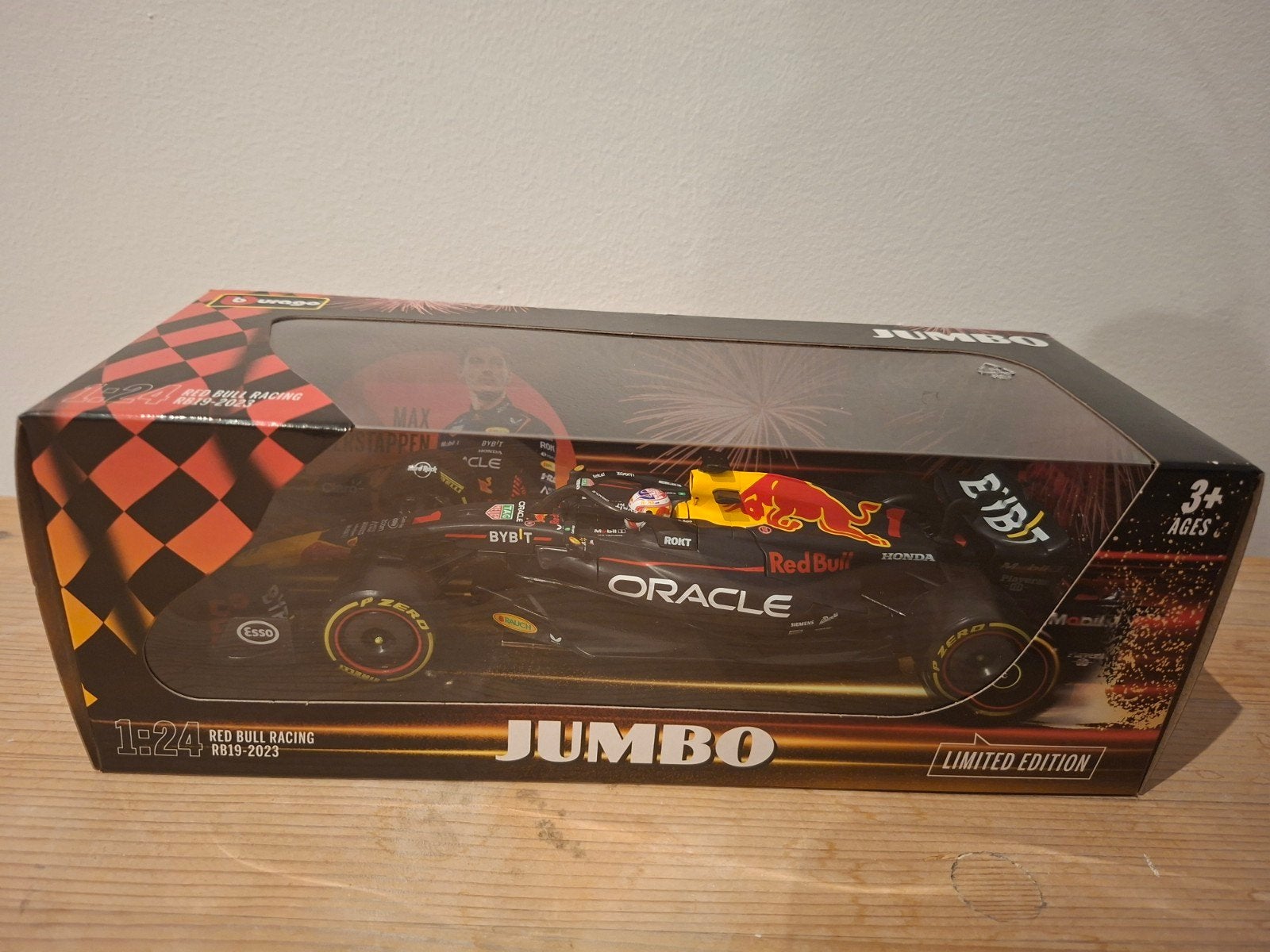Max verstappen jumbo racewagen, Ophalen of Verzenden, Nieuw, Bburago