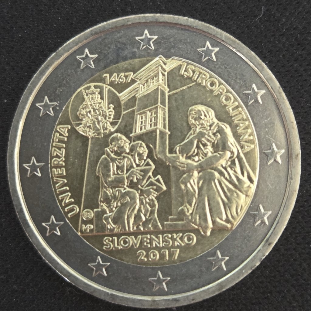 Slowakije 2017 Istropolitana| Meerdere direct beschikbaar, Postzegels en Munten, Ophalen of Verzenden, Slowakije, 2 euro, Losse munt