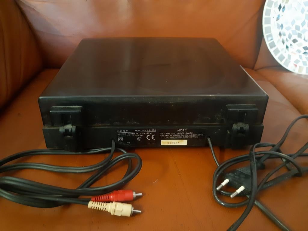 Sony PS-J10 Platenspeler - Automatisch, Ophalen, Gebruikt, Automatisch, Platenspeler