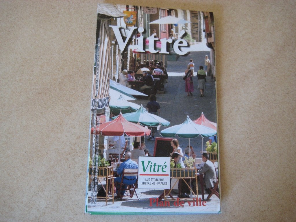 stadsplan van Vitré, Boeken, Atlassen en Landkaarten, Verzenden, 2000 tot heden, Frankrijk, Landkaart