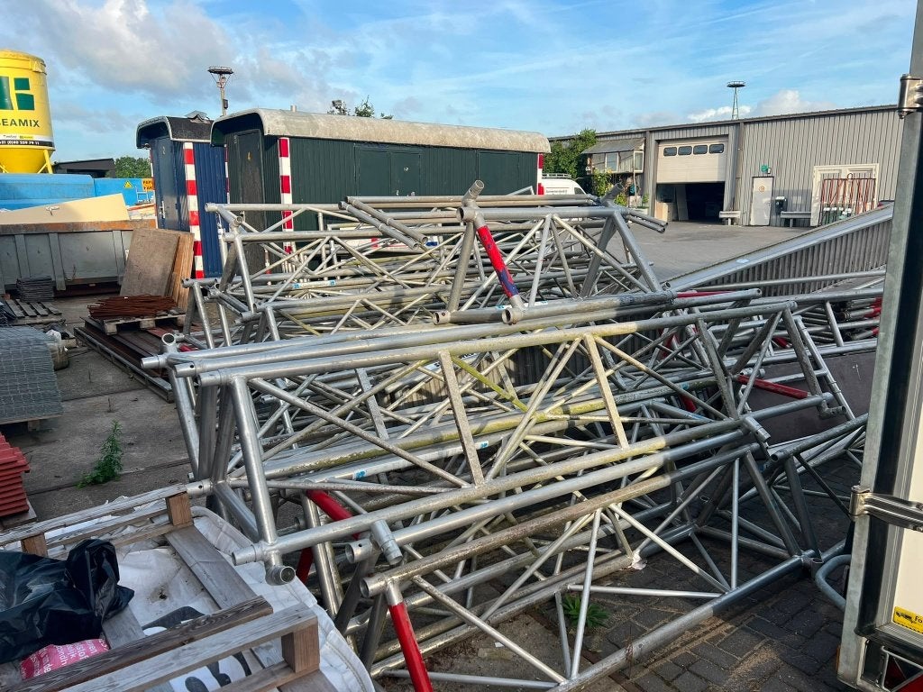 Partij gebruikte Triangel steigers te koop., Ophalen, Gebruikt, Rolsteiger of Kamersteiger, Minder dan 2 meter