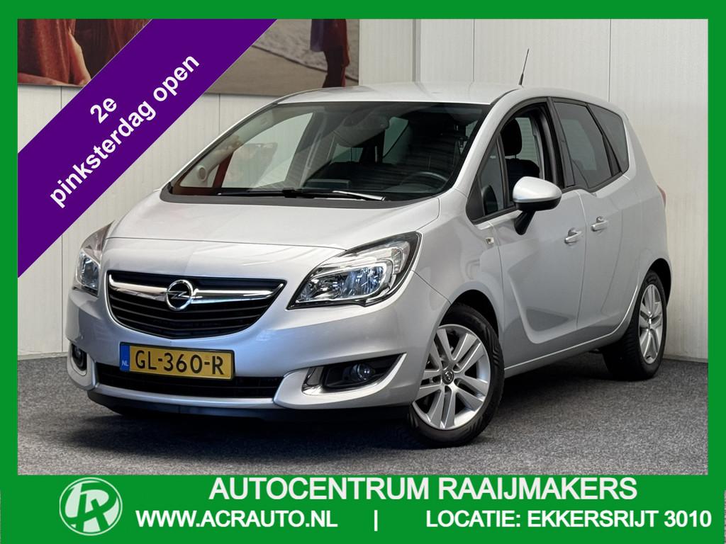Opel Meriva 1.4 TURBO BUSINESS+ NAVIGATIE CRUISE CONTROL CLI, Auto's, Opel, Voorwielaandrijving, Stof, Gebruikt, Origineel Nederlands