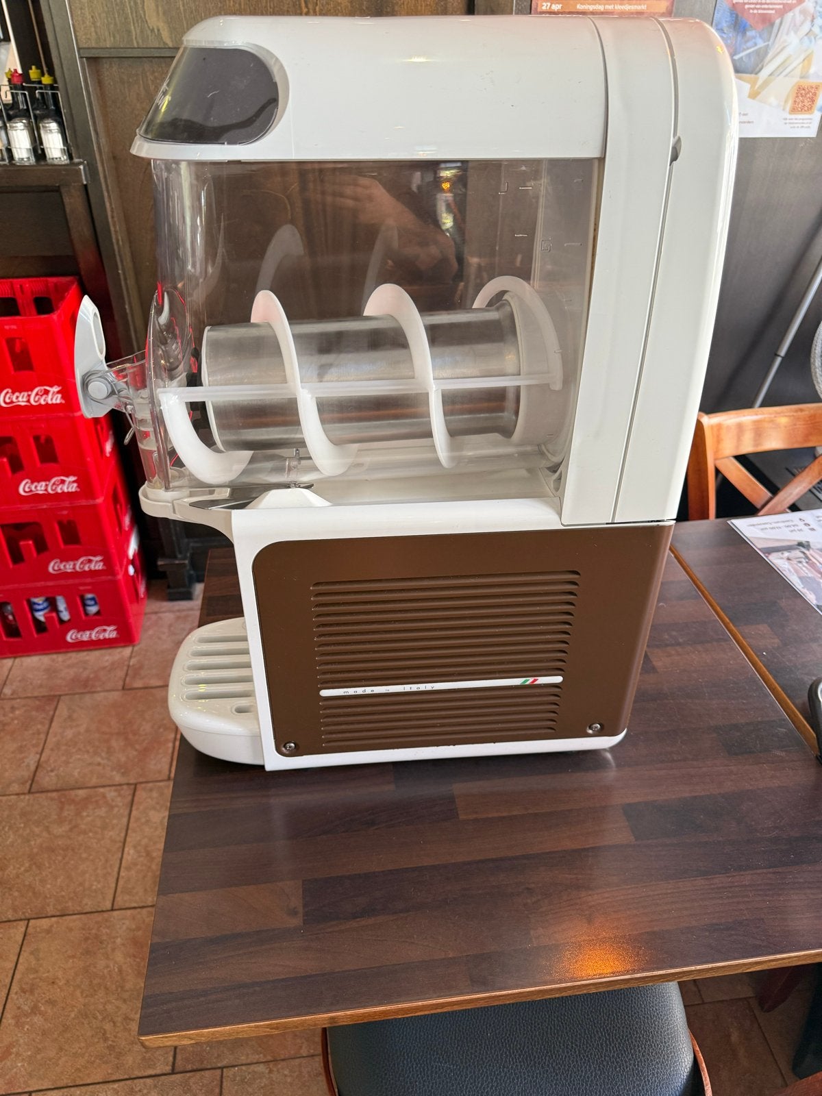 Slushmachine Slushconcepts Frostini - Zo goed als nieuw, Zakelijke goederen, Horeca | Keukenapparatuur, Ophalen, Gebruikt, Overige typen