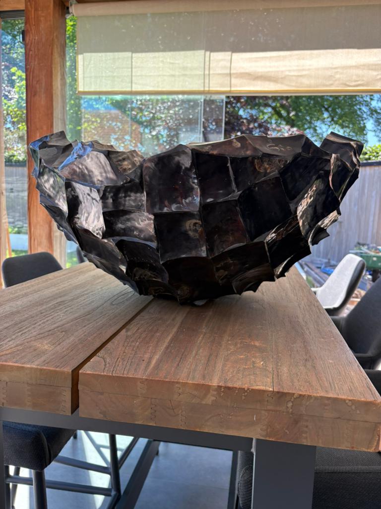 Schelpenvaas groot, Ophalen, Rond, Zo goed als nieuw, 60 tot 100 cm