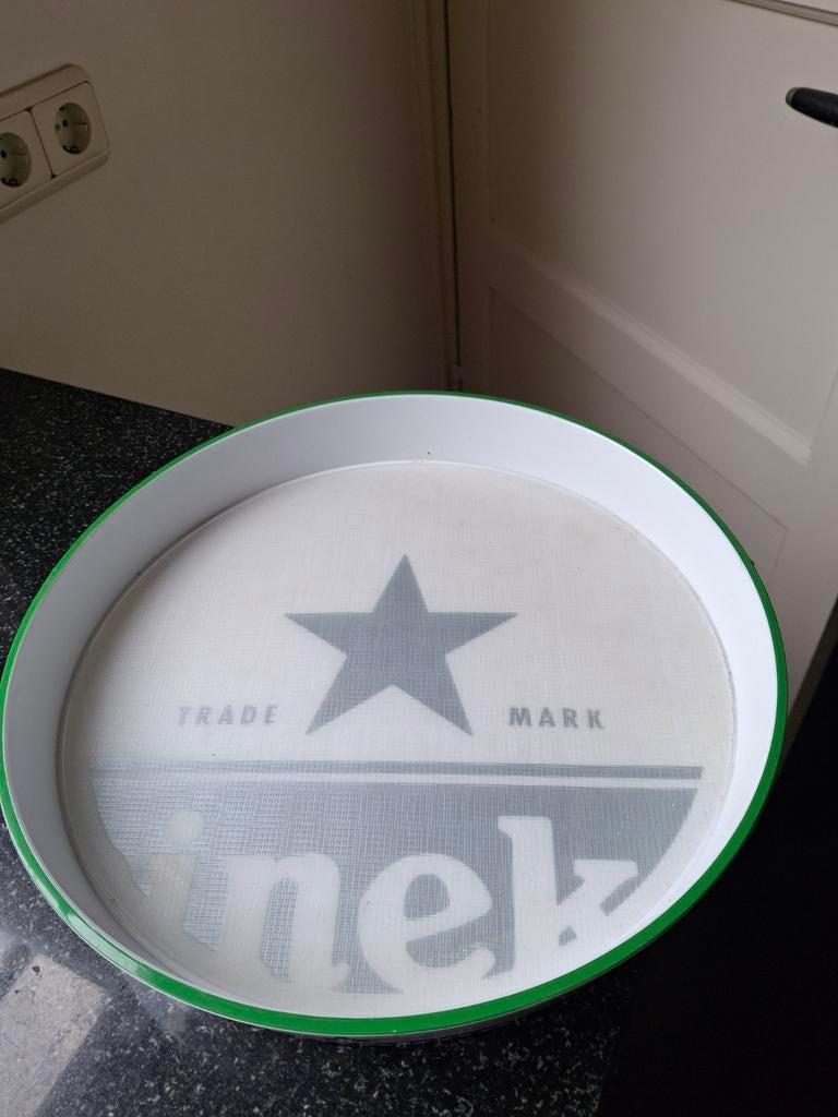 Heineken dienblad., Ophalen of Verzenden, Zo goed als nieuw