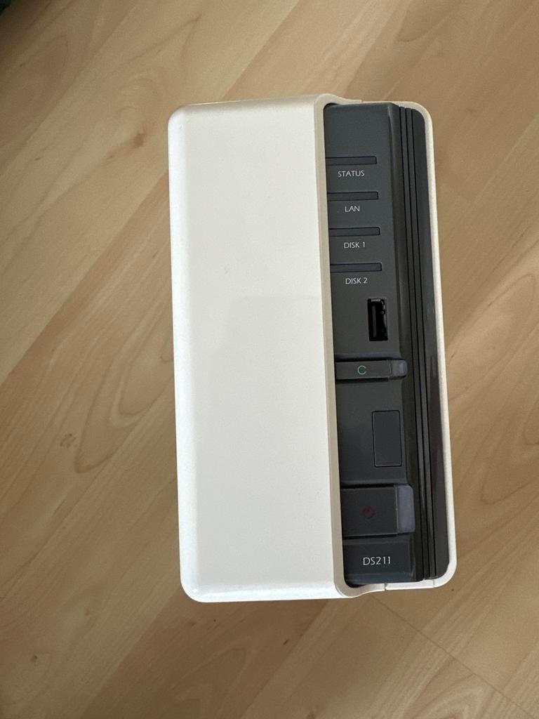 Synology DS211 NAS - Perfect voor thuisnetwerk, Computers en Software, NAS, Ophalen of Verzenden, Gebruikt