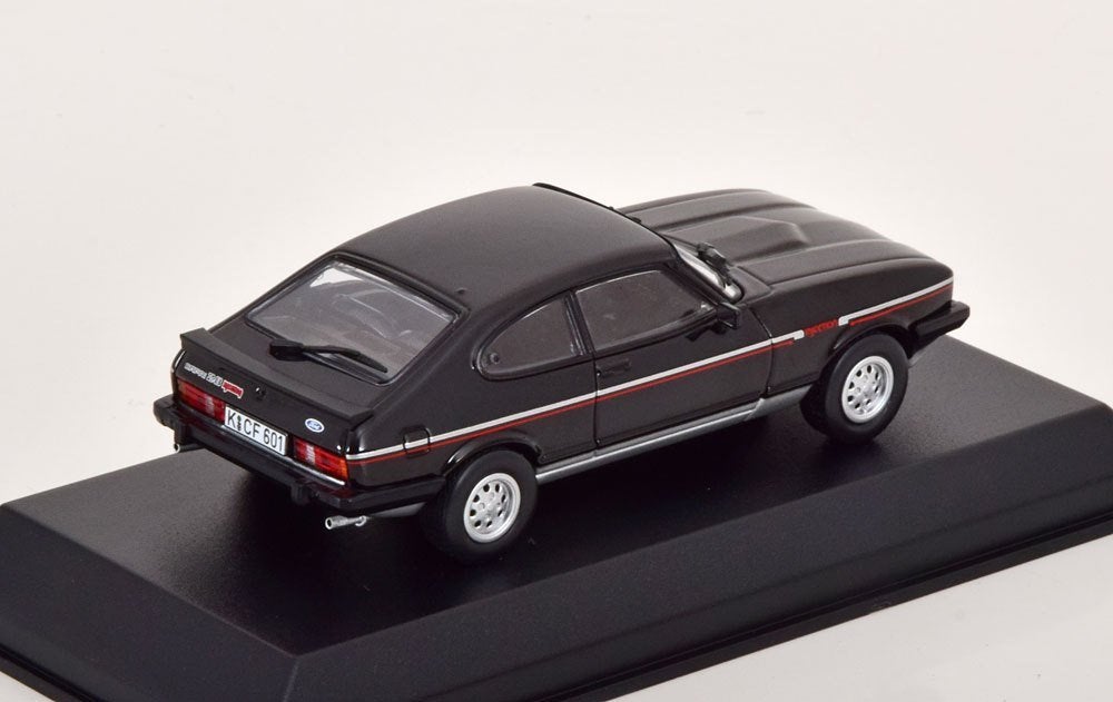 Norev 1:43 Ford Capri MK3 1980 Black, -, Nieuw, Norev, Ophalen of Verzenden