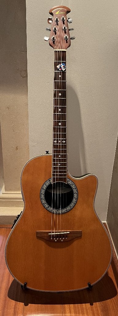 Ovation Celebrity cc57 gitaar, Ophalen, Zo goed als nieuw, Western- of Steelstringgitaar, Met (piezo-)element