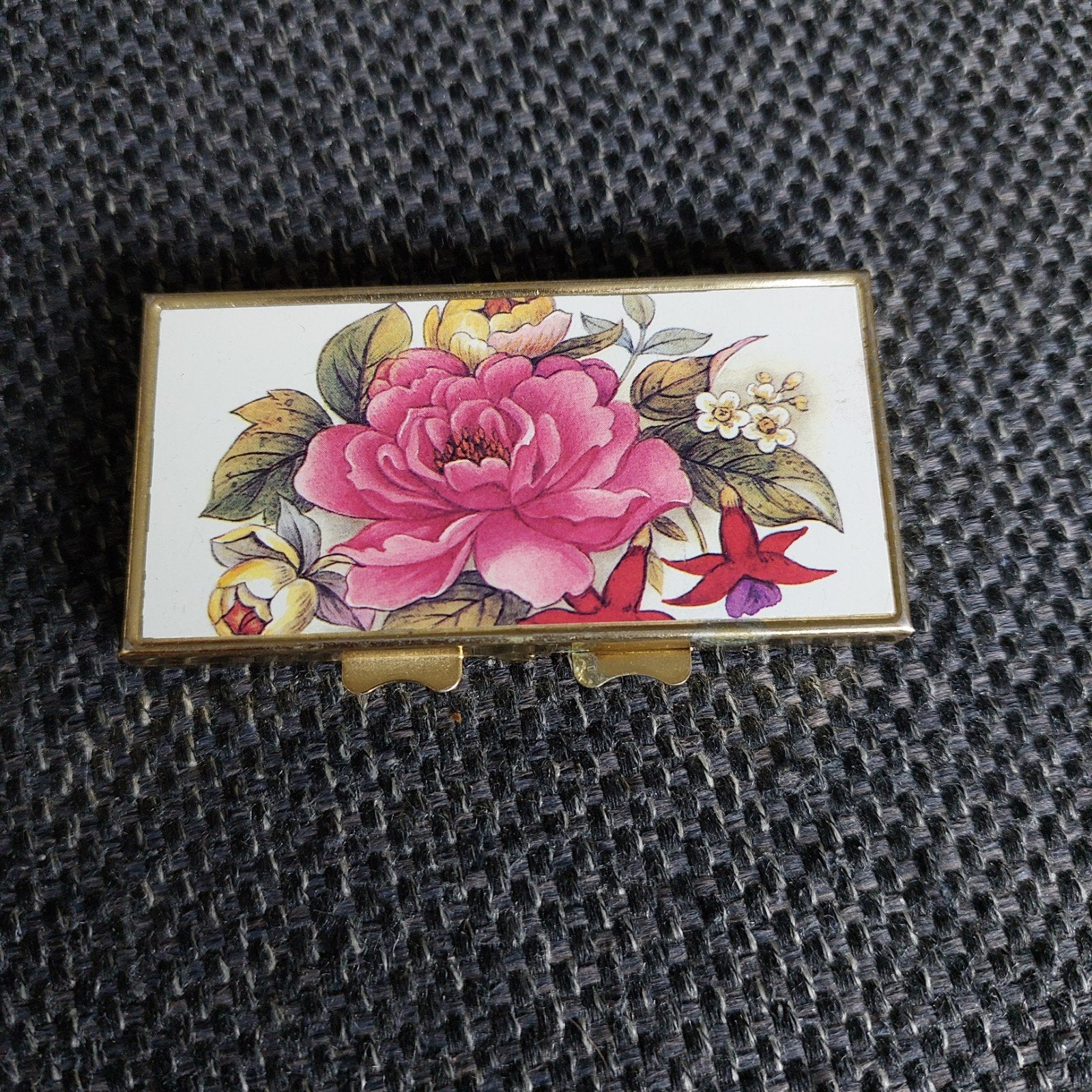 Pillendoosje met roos, Antiek en Kunst, Ophalen of Verzenden