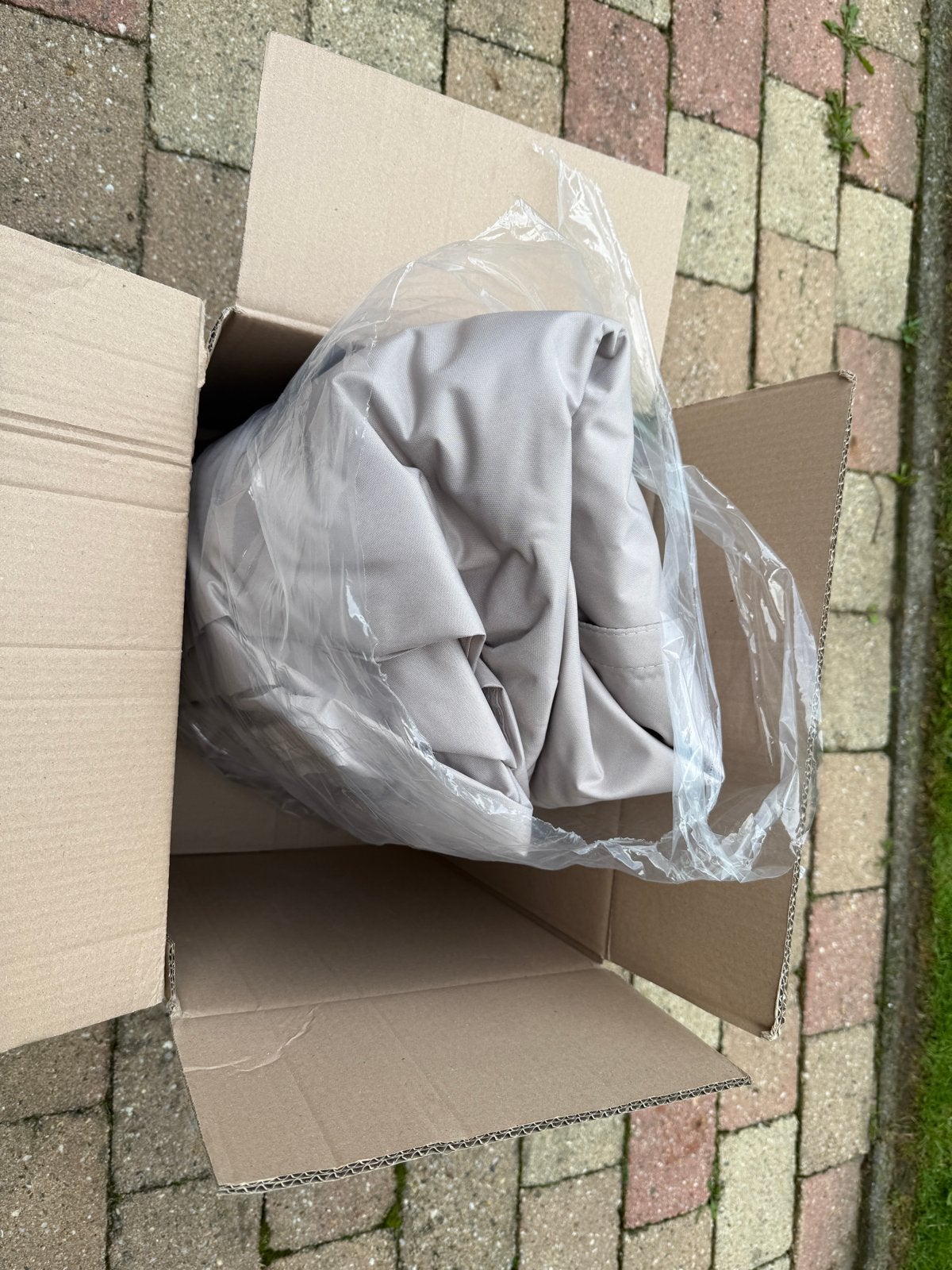 Nieuw Zonnezeil 8x4m Taupe - Waterafstotend & Winddicht, Ophalen of Verzenden, Nieuw